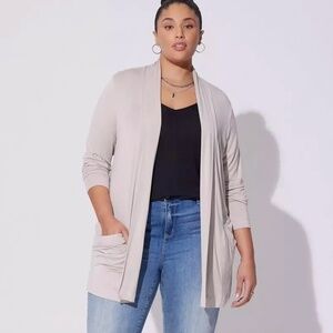 *FIRM PRICE* NWT - Torrid Super Soft Open Front Cardigan
